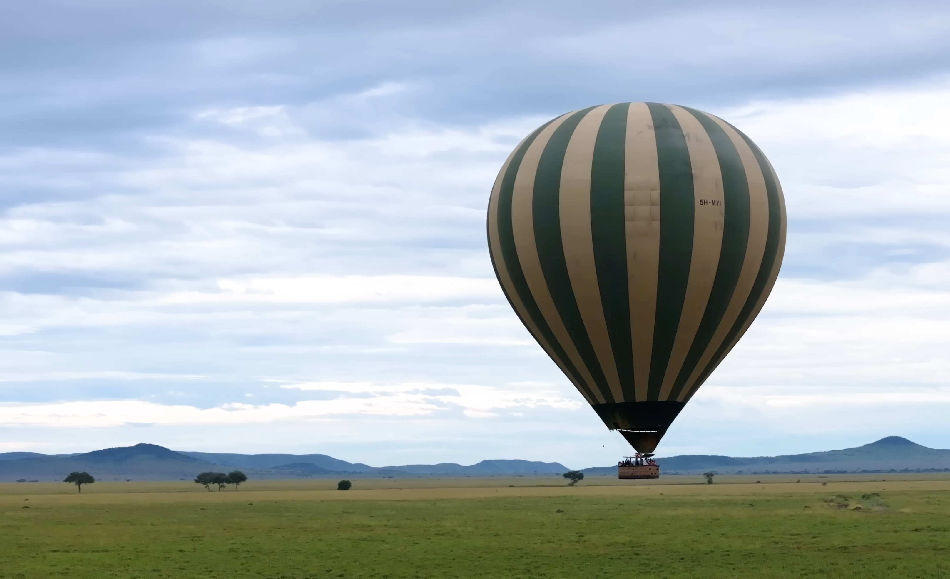 Hot Air Balloon | Serengeti wildlife Experience