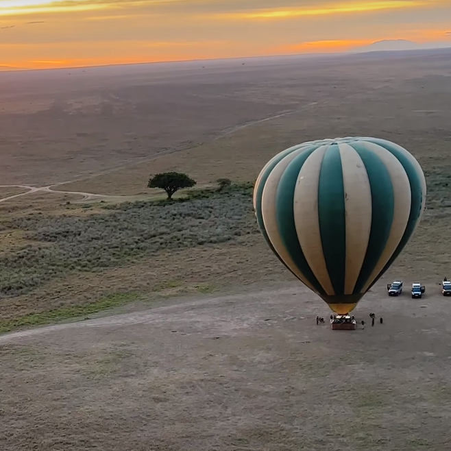 Serengeti Hot Air baloon