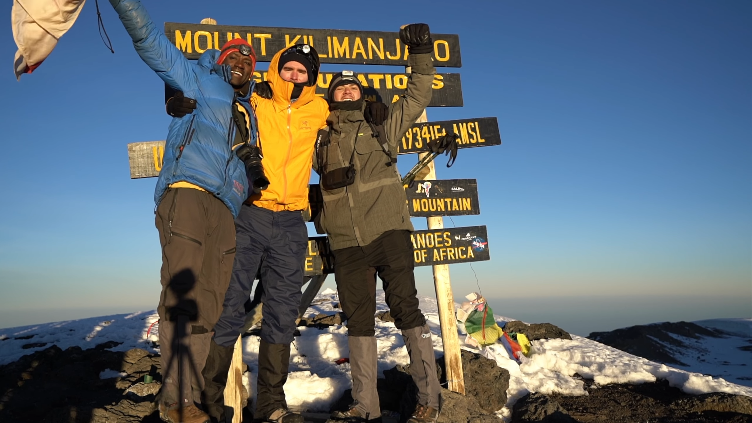 Summiting at Kilimanjaro Peak