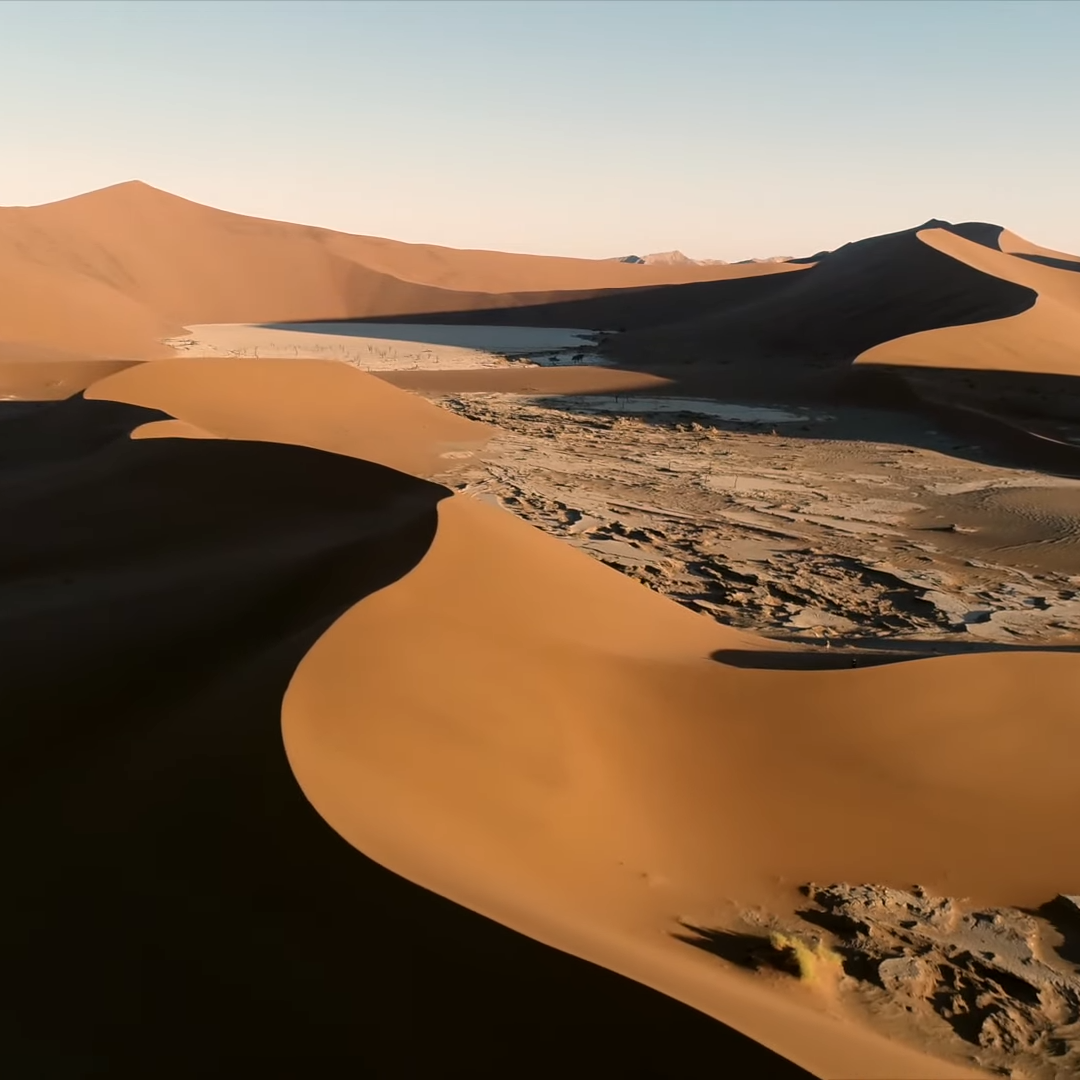 Sunrise Sossusvlei Sandune Namibia