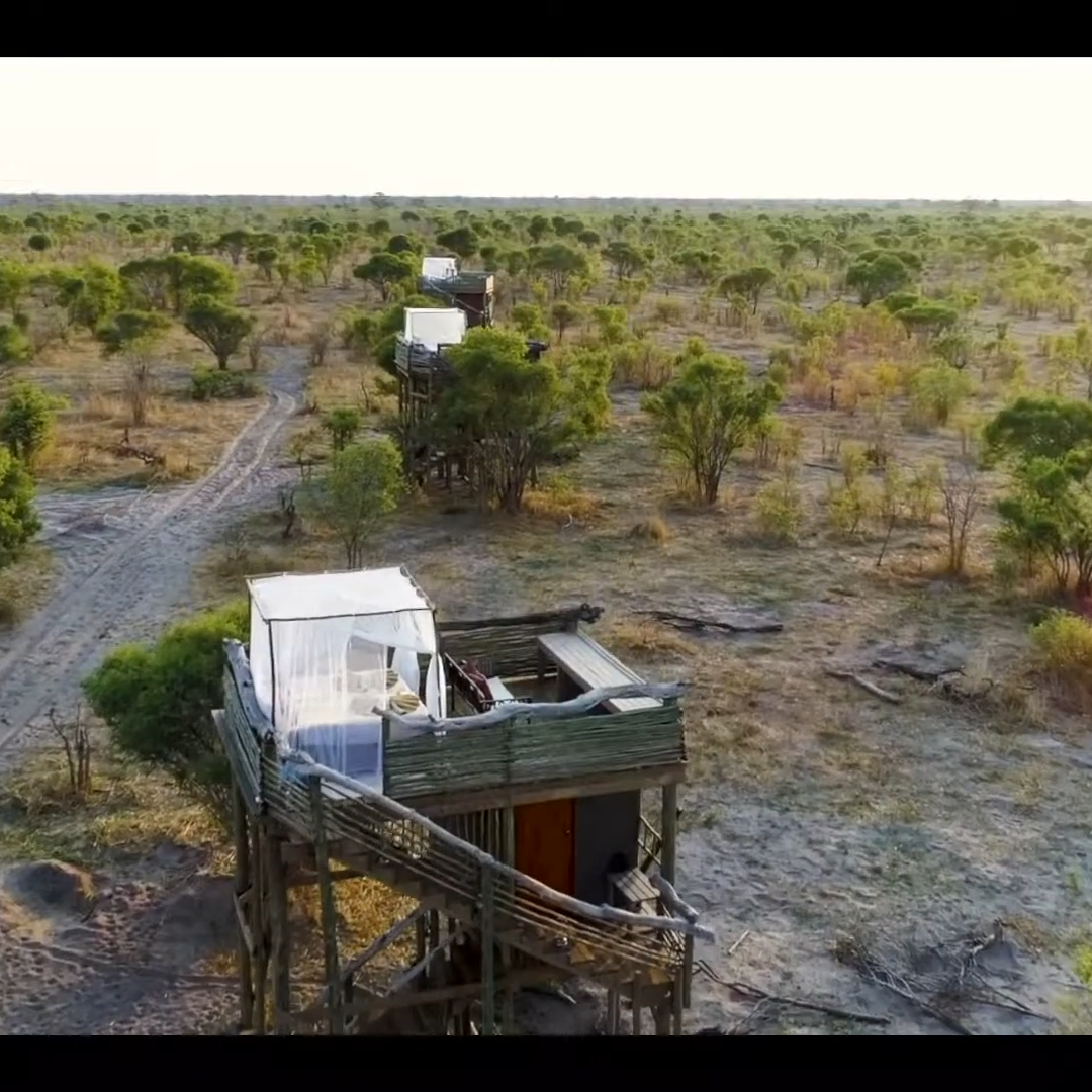 Skybeds safari Botswana Botswana Safari Skybeds Camp_Mtembezi African Safaris & Vacations