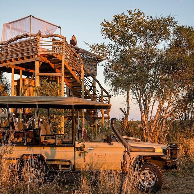 skybeds-hotel-khwai-reserve-botswana-africa-safari Botswana Safari Skybeds Camp_Mtembezi African Safaris & Vacations