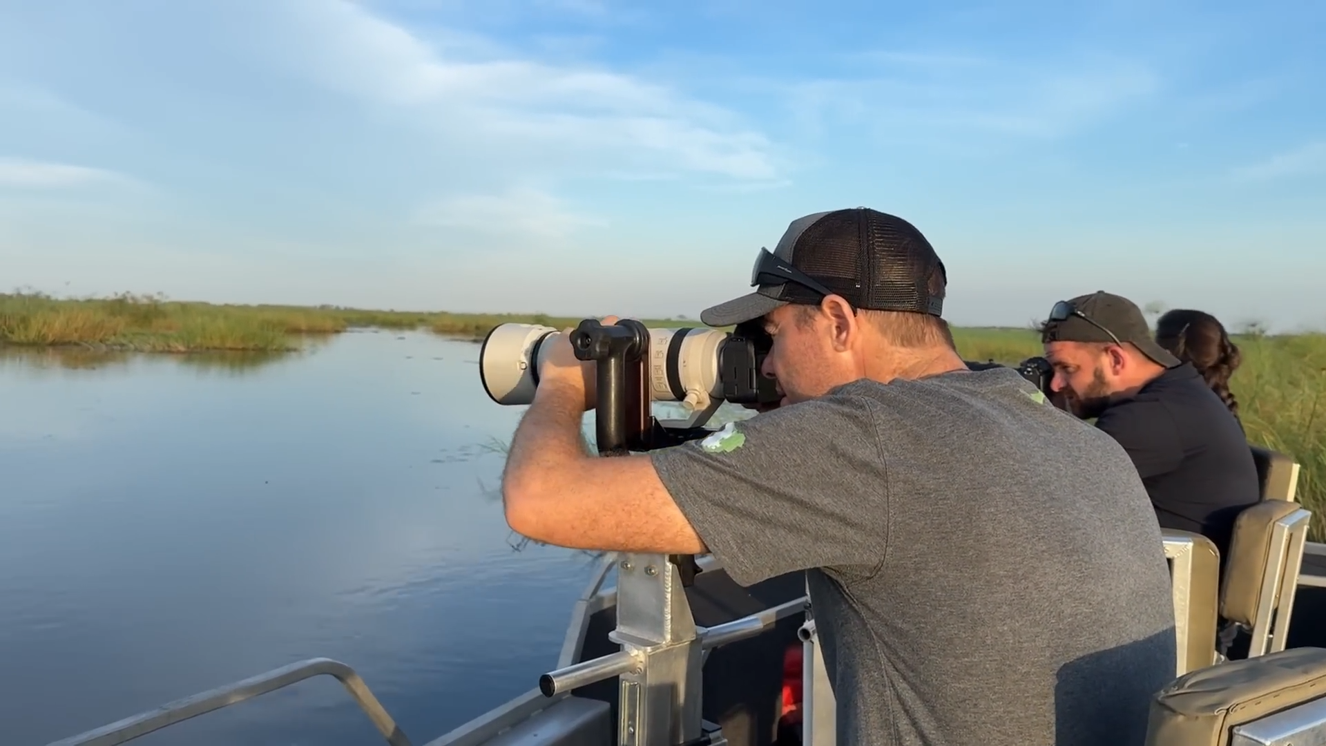  Chobe River Photographers Safari_ Boat photographing elephants & birds_Mtembezi African Safaris
